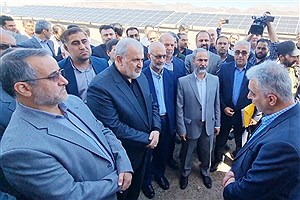 حضور وزیر صمت در نیروگاه سمنان یکی از پروژه های پیشرانان پیشرفت ایران