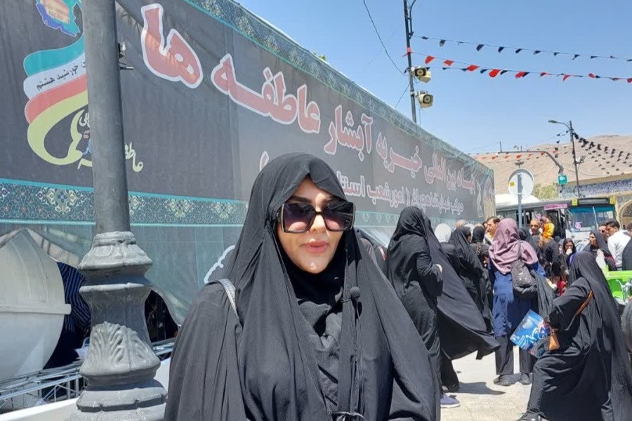 تصویر برپایی موکب شهدای شاهچراغ در شیراز