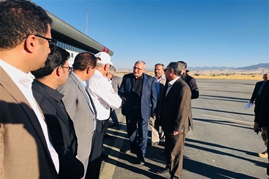 وزیر بهداشت وارد ایلام شد