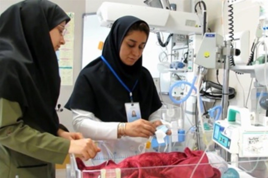 تصویر بخش مراقبت های ویژه نوزادان بیمارستان امام خمینی(ره) استهبان به بهره برداری رسید
