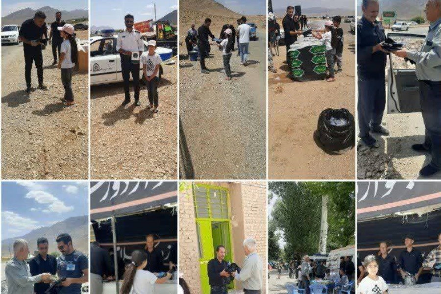 کیسه جمع آوری زباله با سیاست فرهنگ سازی مدیریت پسماند در شهرستان اقلید توزیع شد