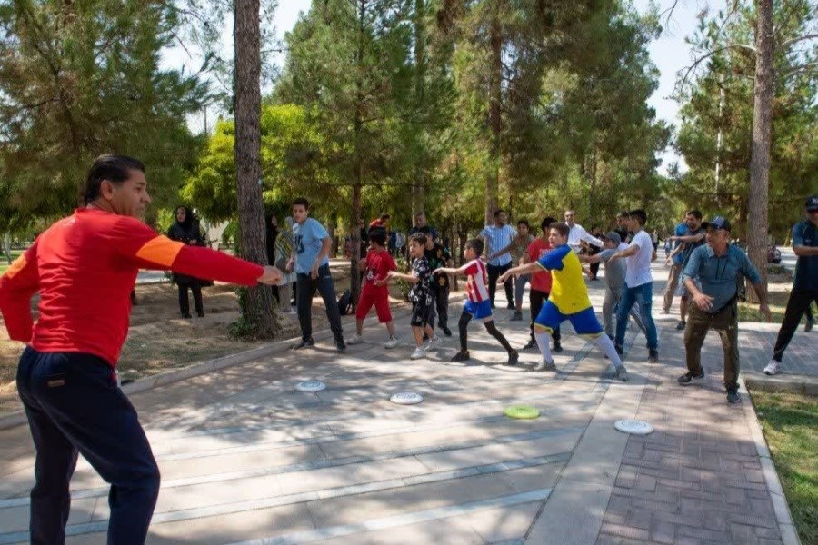 تصویر ورزش همگانی فارس حامی کودکان اتیسم