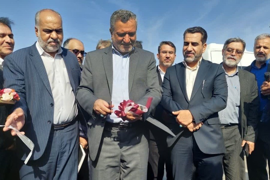 افتتاح و بهره برداری نیروگاه ۲۵ مگاواتی شرکت سنگ آهن مرکزی ایران-بافق با حضور وزیر کار