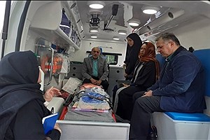2 دستگاه آمبولانس از سوی آژانس سازمان ملل متحد در امور مهاجرت به سازمان اورژانس کشور اهدا شد