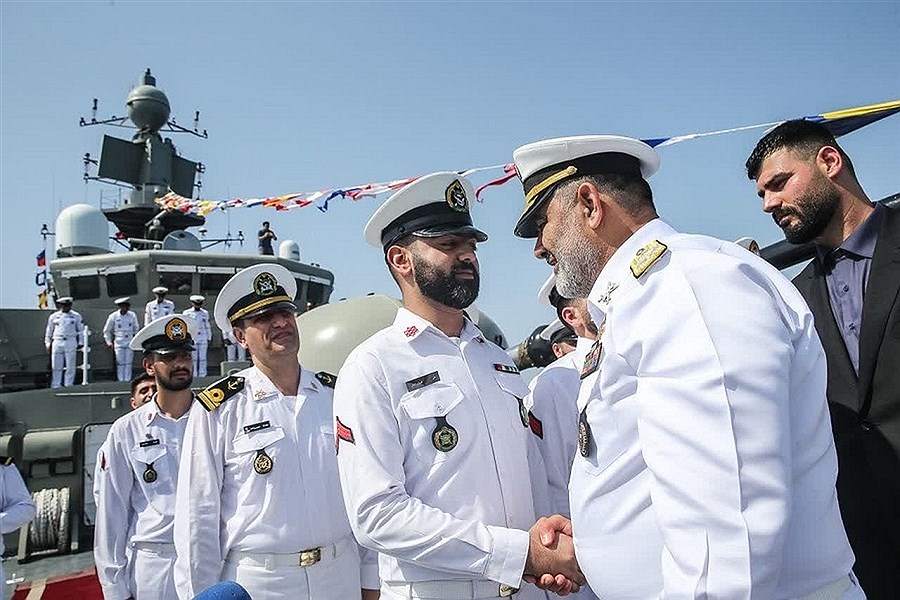 تصویر حضور مقتدرانه نیروی دریایی ارتش در عرصه های دریایی