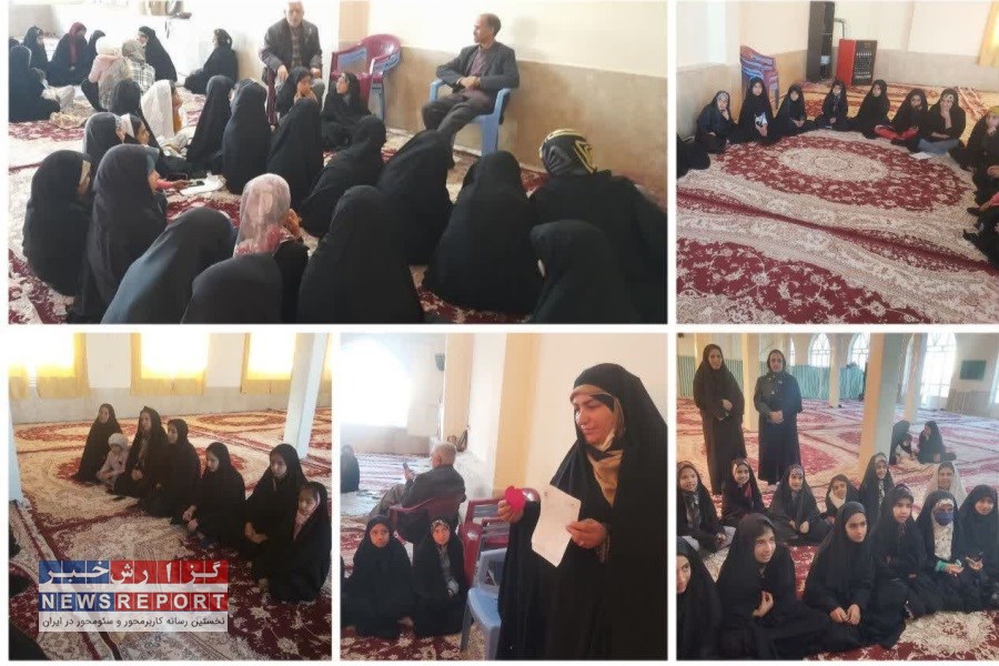 تصویر اجرای برنامه های آموزش احیای تالاب کافتر در روستای چشمه رعنا شهرستان اقلید