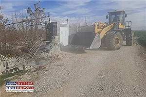 قلع و قمع 61 قطعه باغ شهری در مرودشت