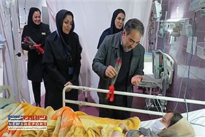 بازدید شبانه معاون پرستاری وزارت بهداشت از بیمارستان شهید صیاد شیرازی گرگان