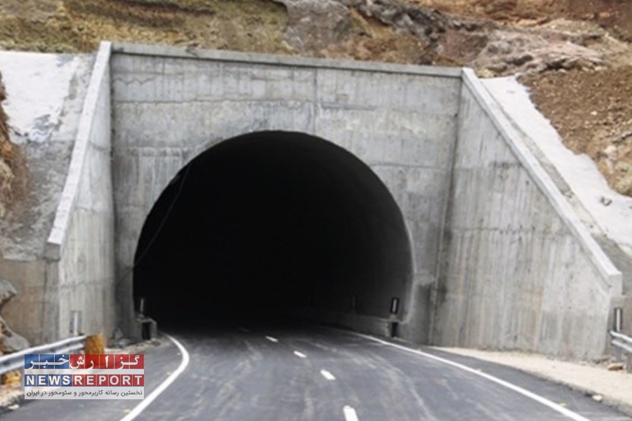 خطر در تونل شهید باقری به علت سرقت چراغ های تونل