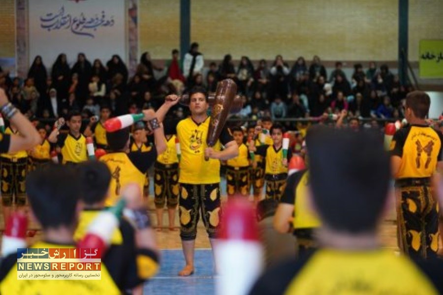 تصویر ورزش زورخانه ای بافق توسعه می یابد