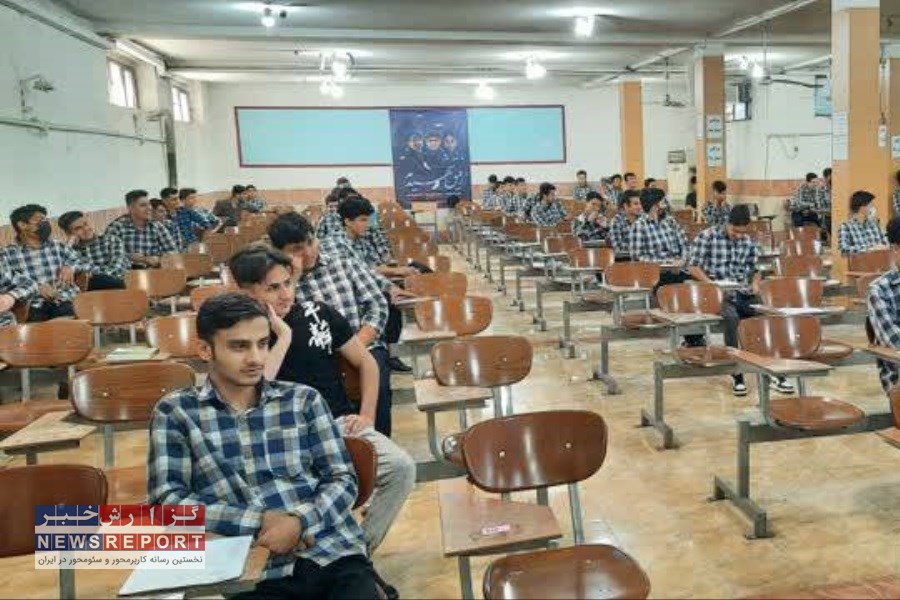 تصویر برگزاری اولین آزمون شبه‌نهایی در آموزش و پرورش ناحیه سه شیراز