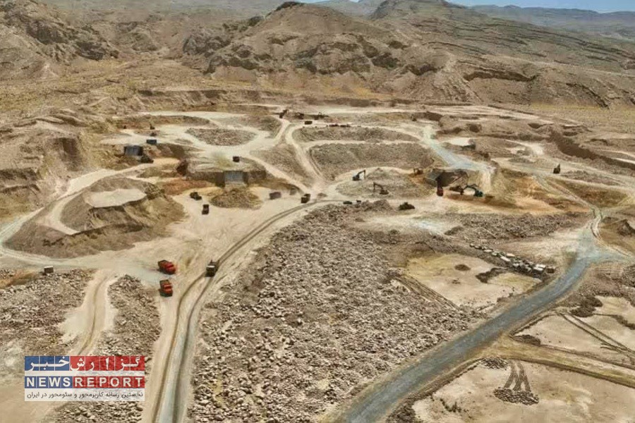 تصویر صدور مجوز معدن شن و ماسه منطقه ویژه اقتصادی لامرد