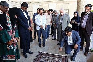 ارگ کریم خانی در شیراز میزبان اساتید و پیشکسوتان صنایع دستی و هنرهای سنتی فارس شد