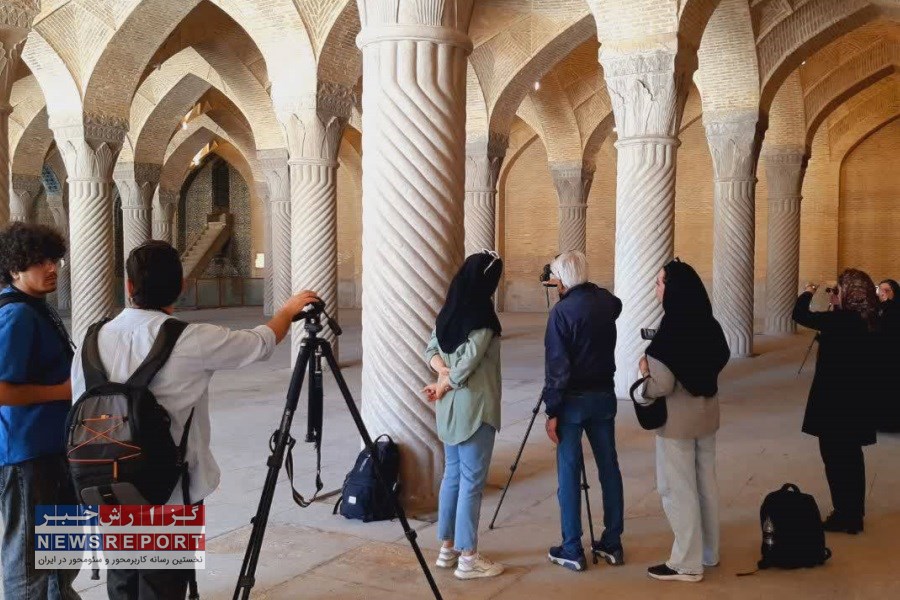 تصویر برگزاری کارگاه عکاسی حرفه ای گردشگری در شیراز