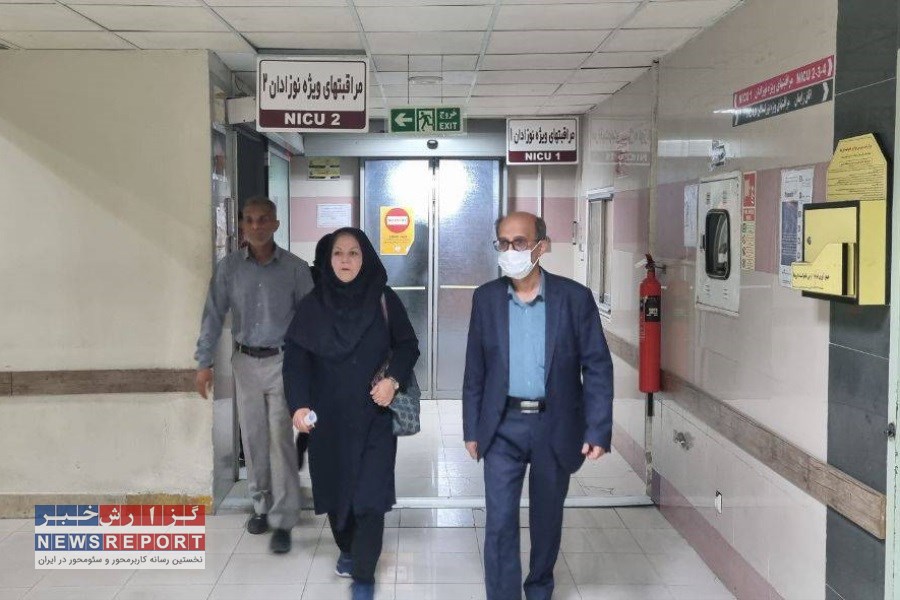 تصویر معاون بهداشت دانشگاه از بانک شیر مادر و مرکز درمان ناباروری بیمارستان حضرت زینب(س) بازدید کرد