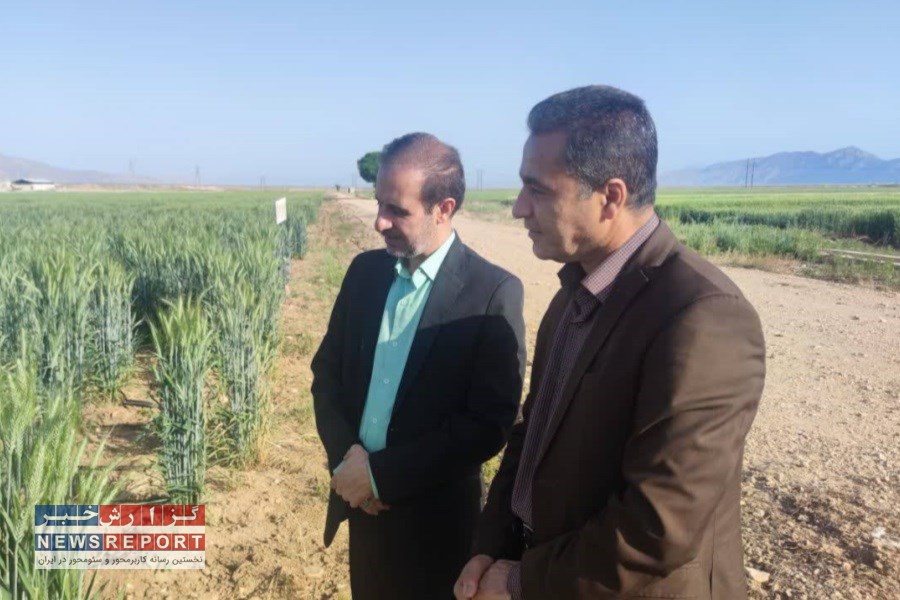 مدیرکل صداوسیمای فارس از ایستگاه تحقیقات کشاورزی و منابع طبیعی زرقان بازدید کرد
