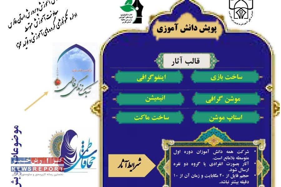 تصویر یازده نفر از دانش‌آموزان ناحیه سه شیراز مقام‌های اول تا سوم را به خود اختصاص دادند
