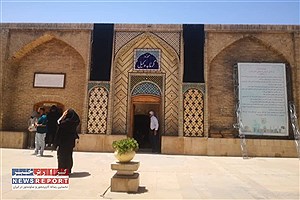سیاه پوش شدن تمامی اماکن تاریخی، فرهنگی و گردشگری استان فارس