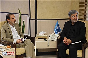 مدیرکل منابع طبیعی استان با مدیرکل صداوسیمای فارس دیدار کرد