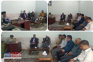 مسئولین دانشگاه آزاد اسلامی با مبارز دوران انقلاب و امام جمعه اسبق بافق دیدار کردند