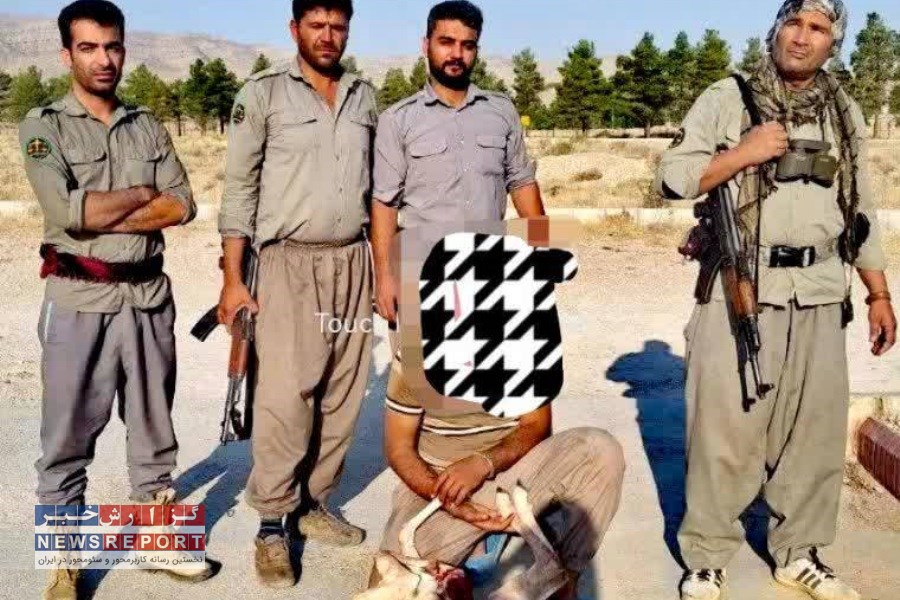 4 گروه شکارچی، طی یک هفته در پارک ملی بمو شیراز دستگیر شدند