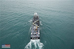 ورود شناور 45 SB روسیه  به آب‌های سرزمینی ایران در دریای خزر