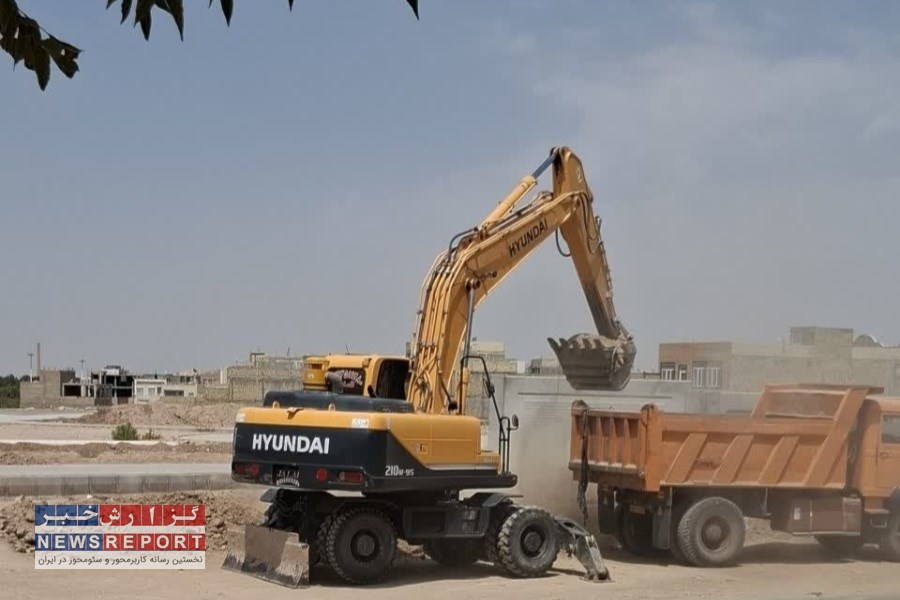 تصویر ورزشگاه ساحلی در بوستان بزرگ شهر ساخته خواهد شد