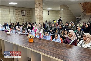 برگزاری جشن شکوفه ها ویژه کلاس اولی ها در دبستان دخترانه غیر دولتی ایران دخت لامرد