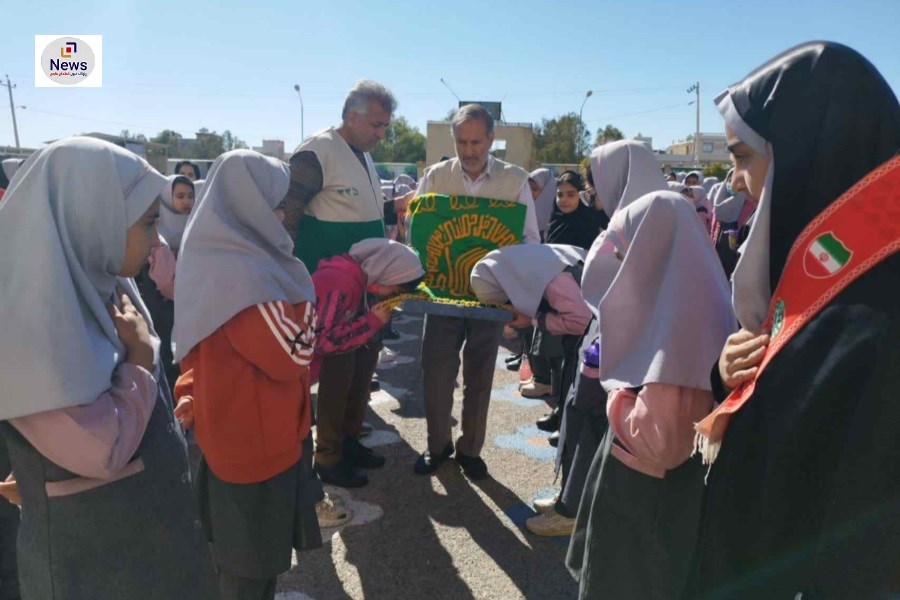 تصویر مدارس بنت الهدی صدر و شاهد فردوسی شهرستان فسا میزبان خادمیاران رضوی