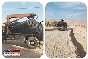 آب به روستای محروم‌ کارزا بخش مرکزی لامرد می رسد