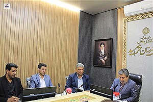 دیدار چهره به چهره معاون توسعه مدیریت و منابع با کارکنان فرمانداری و بخشداری های شهرستان خرم بید