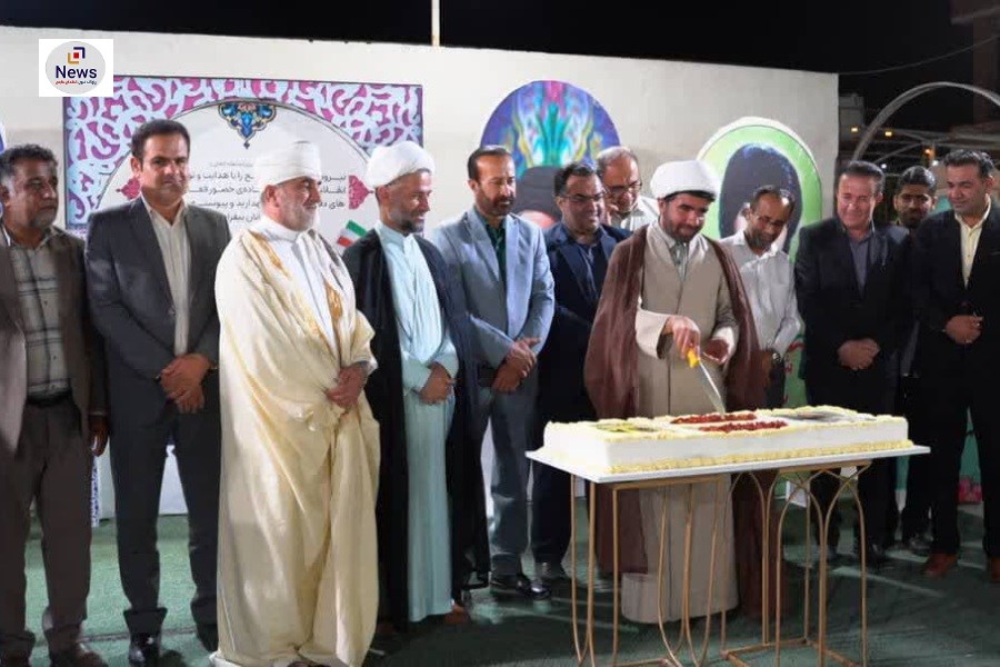 تصویر مراسم گرامیداشت هفته عقیدتی سیاسی نیروهای مسلح شهرستان مهر برگزار شد