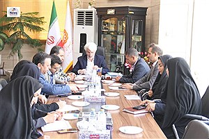 نشست هماهنگی و هم‌اندیشی برگزاری بیست و یکمین سال همایش کشوری ادبیات عاشورایی در دفتر مدیرکل بهزیستی فارس