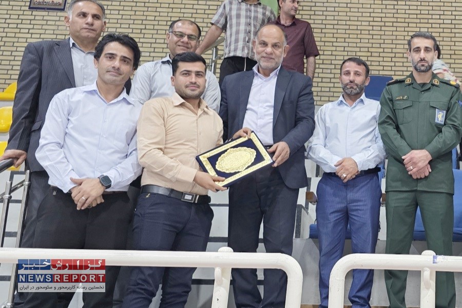تصویر عباس ستایش‌گو رئیس روابط عمومی کمیته فوتسال شهرستان مهر شد