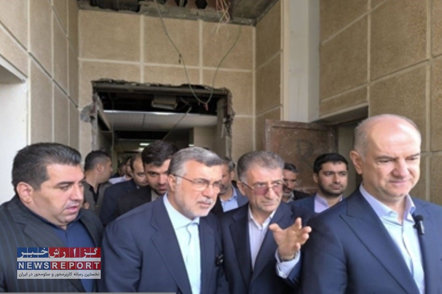 تصویر بازدید وزیر بهداشت از پروژه مقاوم‌سازی و تکمیل بیمارستان ثلاث باباجانی