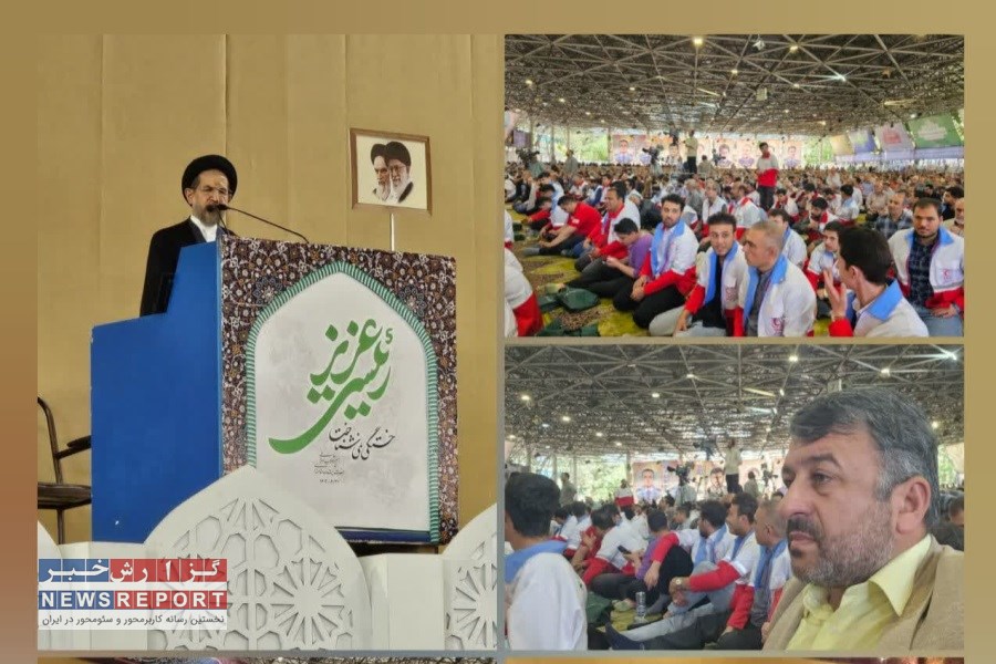تصویر امام جمعه موقت تهران جنایات رژیم صهیونیستی و حمایت غرب از کشتار غزه را محکوم کرد