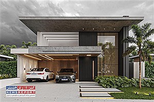 ویلاهای لاکچری با طراحی دوبلکس مدرن