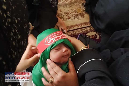همایش شیر خوارگان حسینی در امامزاده عبدالله بافق برگزار شد