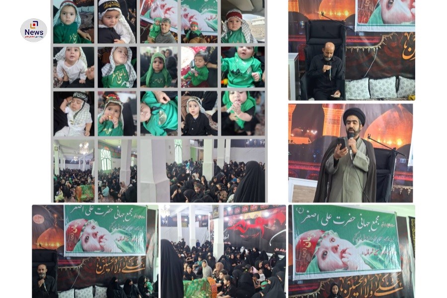 تصویر همایش شیرخوارگان حسینی در شهر فال برگزار شد