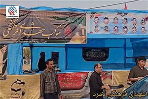 موکب شهدای فرهنگی لامرد: نماد عشق و ارادت به سیدالشهداء و شهدای کربلا