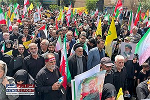 شکوه وداع با شهدای اقتدار؛ مردم و مسئولان در کنار هم در حماسه ملی