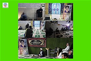 مراسم یادبود شهید مجید حسن زاده و ملاقاسم غلامی در لامرد برگزار شد