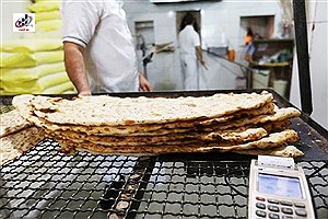 قیمت نان در تهران ۵۲ درصد افزایش یافت