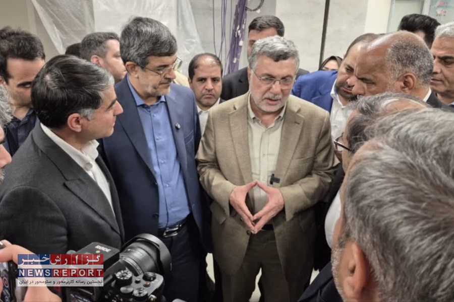 افتتاح دو مرکز درمانی در بافق با حضور وزیر بهداشت&#47; درخشش مهر و سلامت با مشارکت خیرین و دولت در هفته دولت