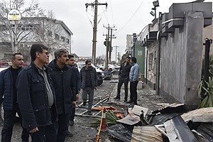 بازدید سرپرست شرکت توانیر از خسارت شبکه برق اراک در پی حملات رژیم صهیونیستی و آمریکا