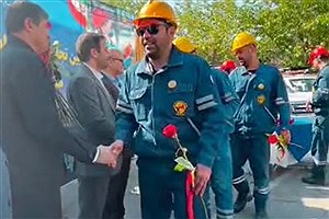 آیین تجلیل از سیمبانان شرکت توزیع نیروی برق استان تهران