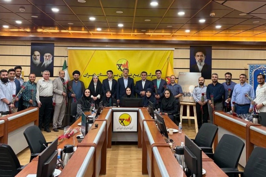 تجلیل از سادات شرکت توزیع نیروی برق استان تهران