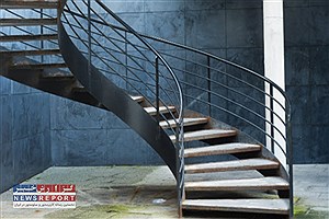 پله گرد فلزی؛ شاهکار معماری مدرن برای خانه های لوکس