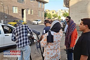 فیلم کوتاه در انتهای تردید جلوی دوربین بانوی فیلمساز شیرازی