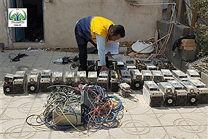 شناسایی چهار مزرعه با 80 دستگاه ماینر غیرمجاز در شهرستان‌های ورامین و پیشوا